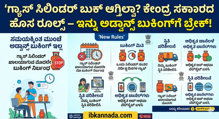 LPG Gas Cylinder New Rules booking problem India